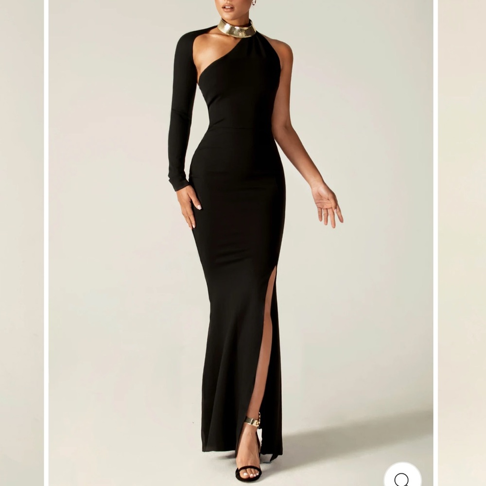 Alieva Black Evening Gown